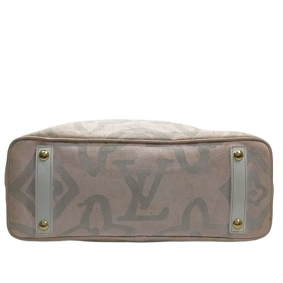 058283D Louis Vuitton Tote Bag Tahitienne PM Pink Tahitienne - Picture 4 of 10